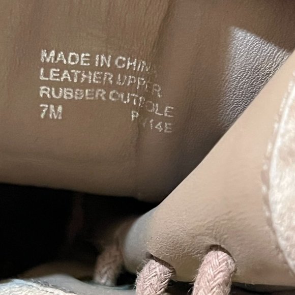 Michael Kors Tan Suede Rory Wedge Bootie, Size 7 - Picture 13 of 14